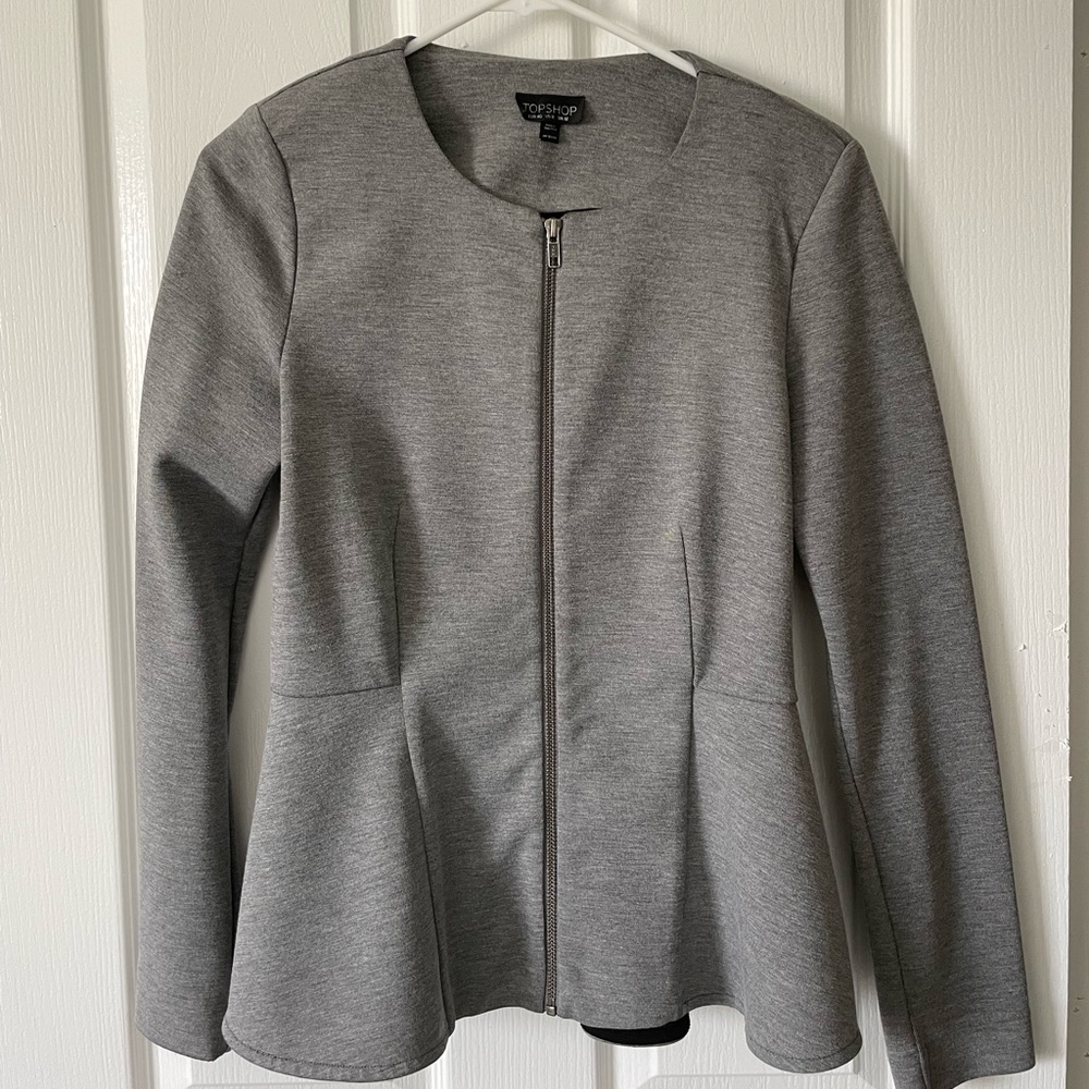 Top shop Jacket in Gray